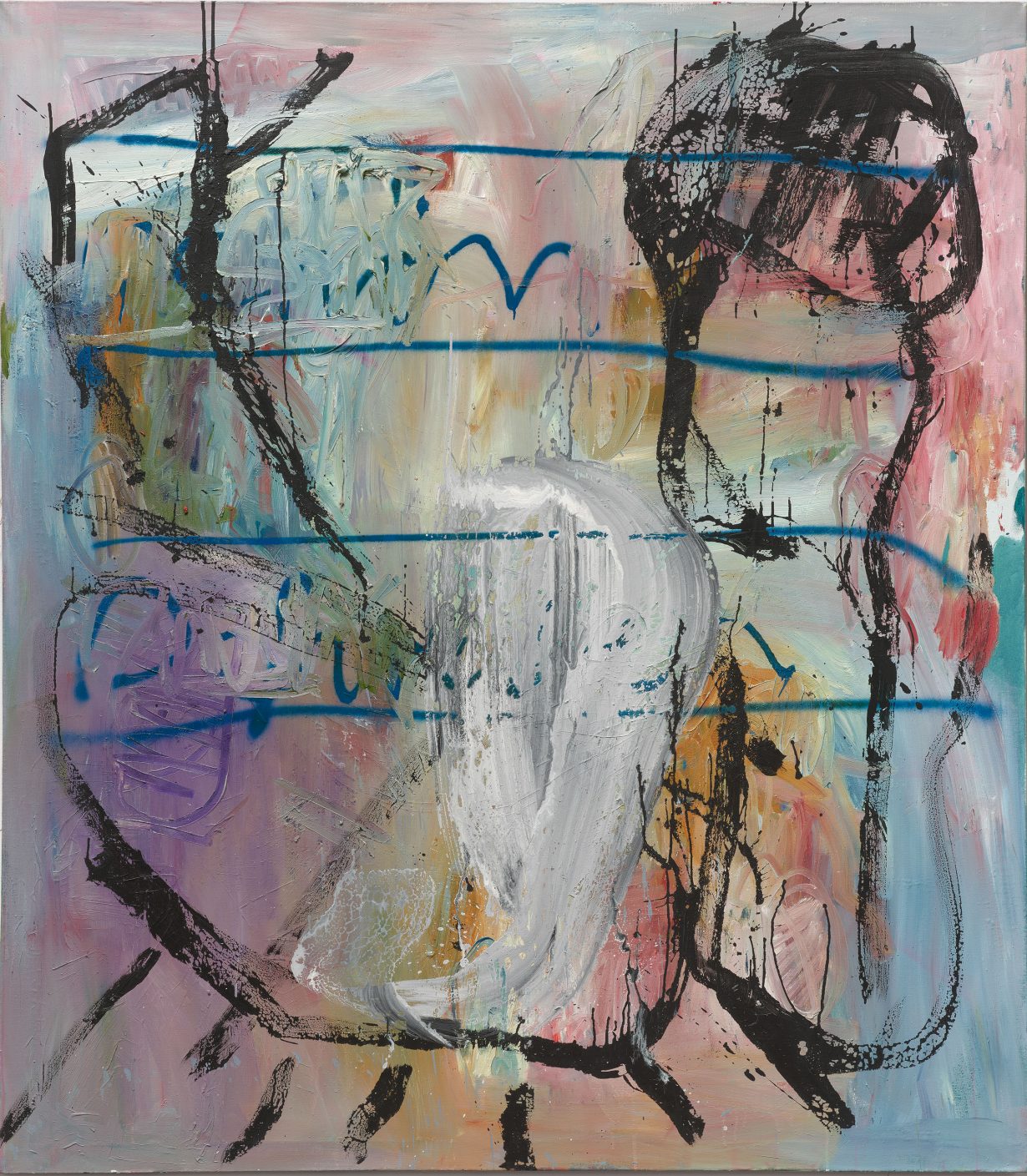 A painting by German painter Reinhard Pods