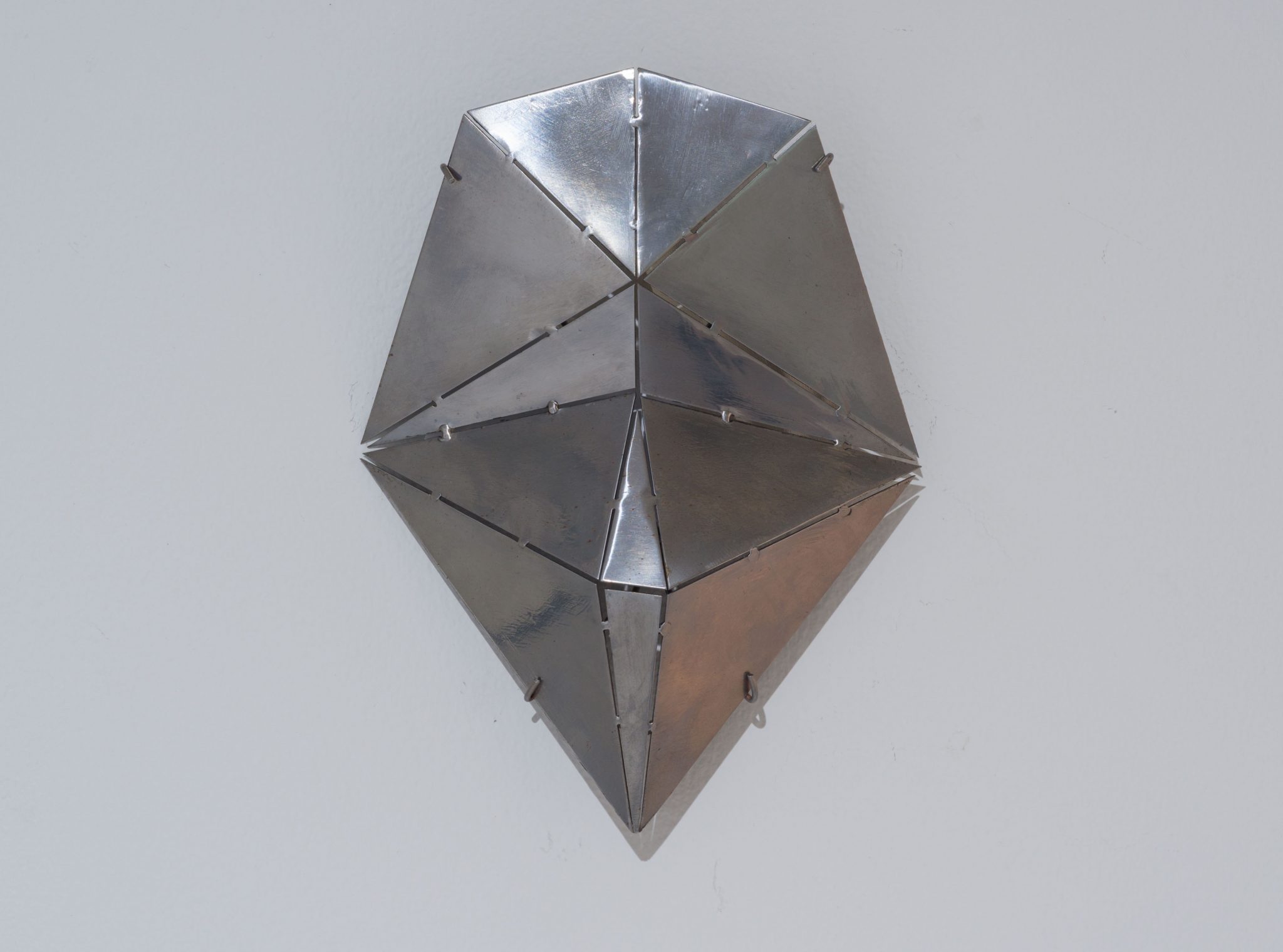 photograph of Victoire Thierrée, Hunter mask, 2018 on display at L’Institut français de Tokyo