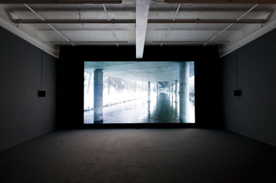 Willie Doherty, installation view of 'Without Trace', 2013 (for web review at Galerie Peter Kilchmann, Zurich, 2013
