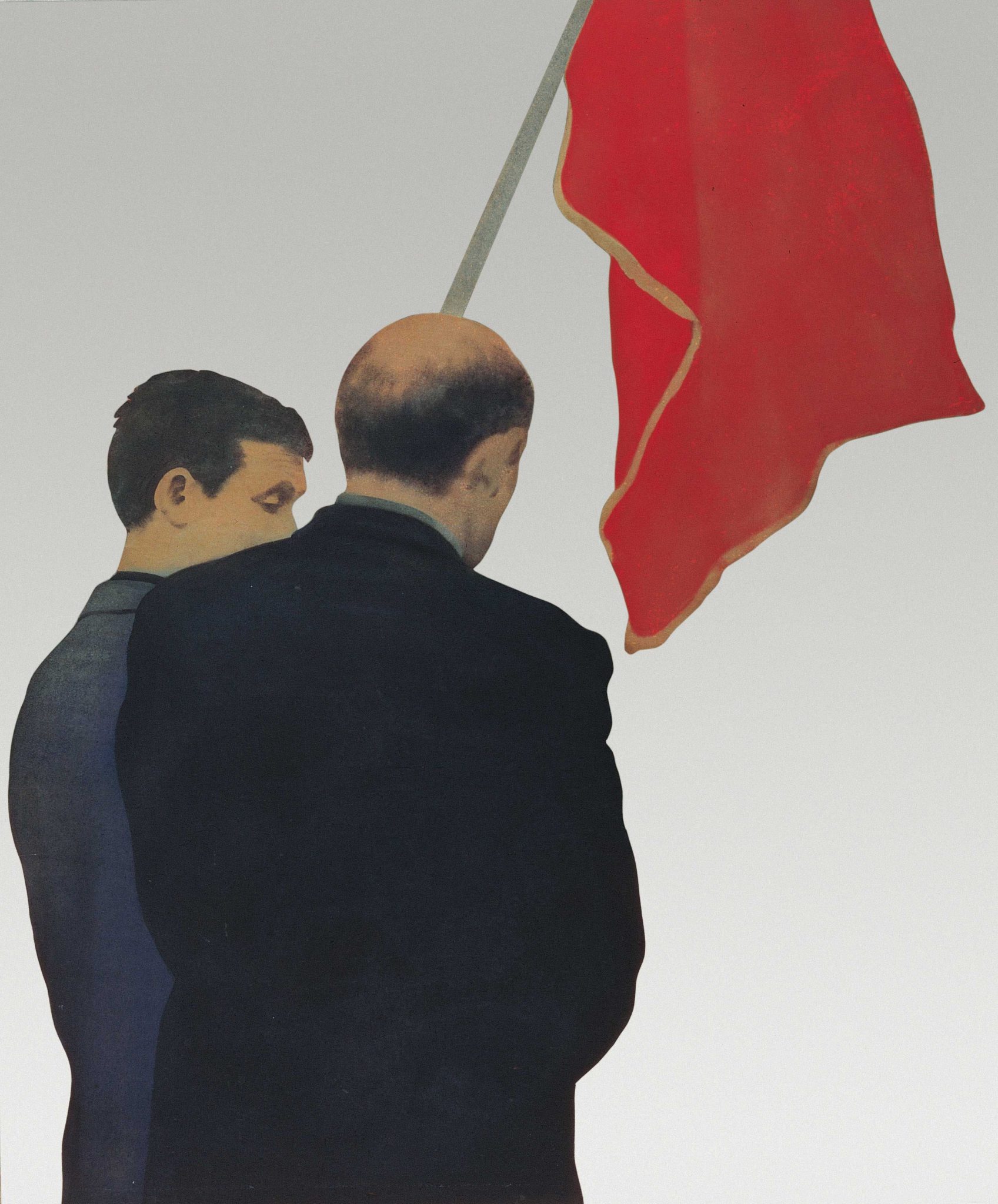 Bandiera Rossa (Comizio 1) 1966, François Pinault Collection. Courtesy the artist