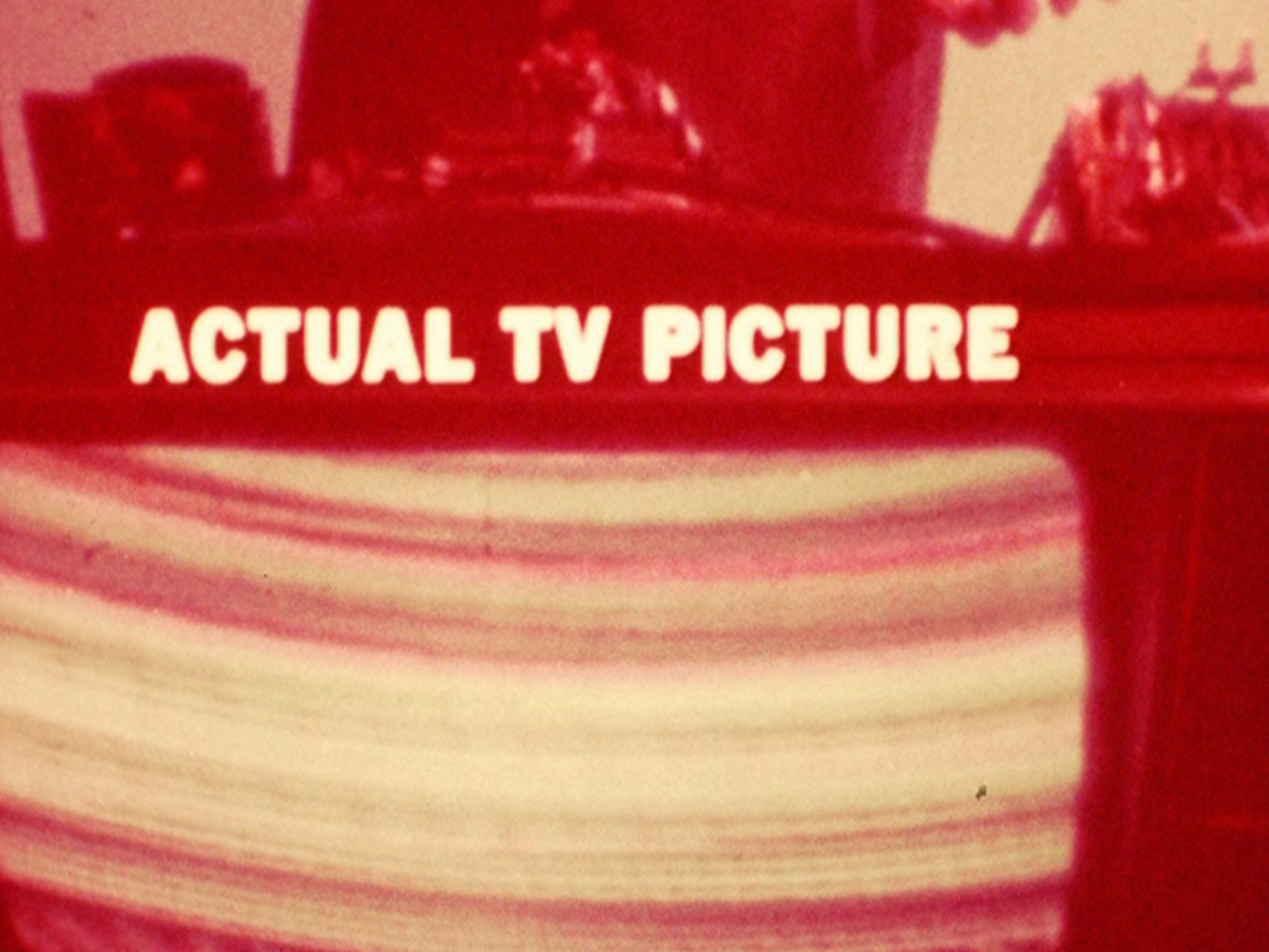 Actual T.V. Picture, 2013, film still. Courtesy the Artist and The Modern Institute/Toby Webster Ltd, Glasgow Photography: Ruth Clark
