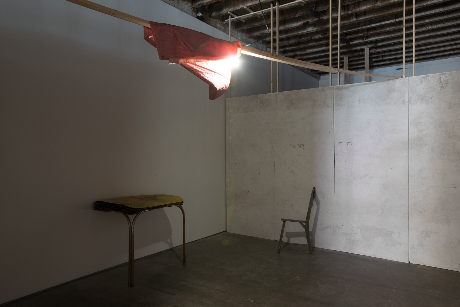 Untitled, 2013 (installation view). Courtesy the artist and Simon Preston Gallery, New York