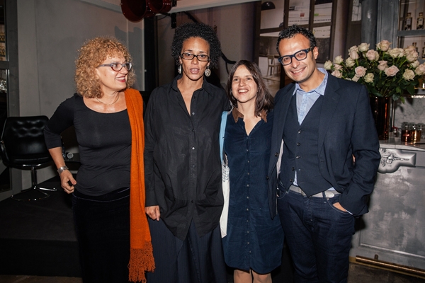 Absolut Art Awards 2013, Jury President Carolyn Christov-Bakargiev, winners Coco Fusco and Renata Lucua and Absolut's Vadim Grigorian