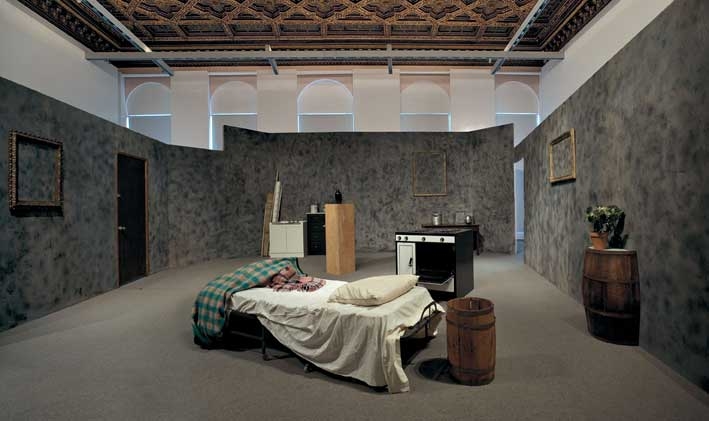 Mike Kelley, Extracurricular Activity Projective Reconstruction #1 (A domestic scene), 2000 (installation view, Palazzo Grassi, Venice, 2007)