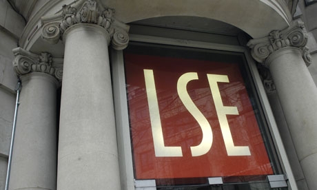 London School of Economics sign