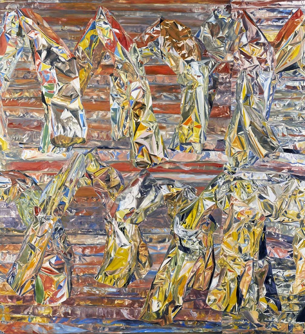 Untitled, 2013, oil on board, 104 × 95 cm. Courtesy the artist and Luhring Augustine, New York