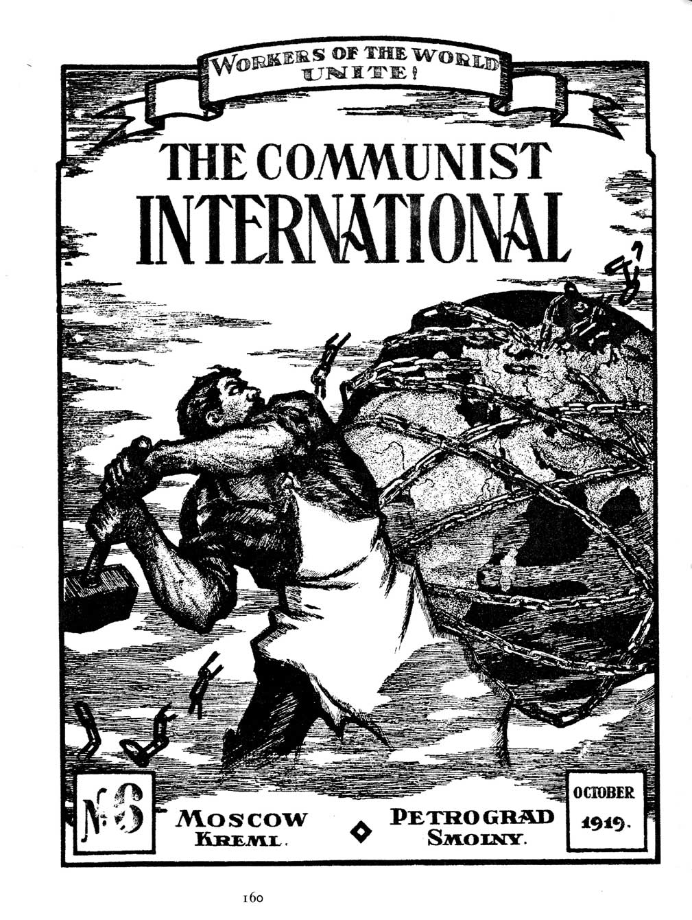 Cover of issue 6 of the English-language version of The Communist International, October 1919