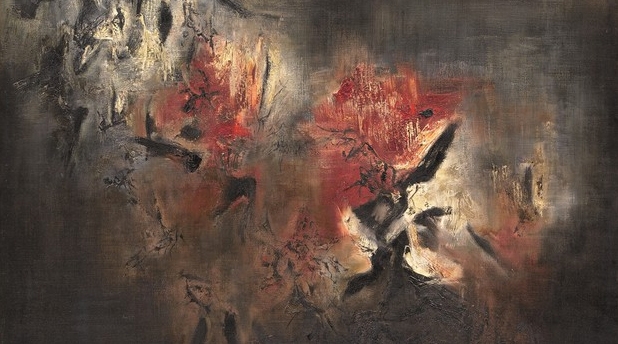 Zao Wou-Ki, Abstraction, 1958, Sotheby's via Bloomberg, news story