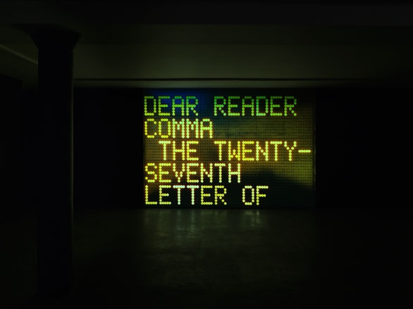 The Electric Comma, 2013 (installation view). © the artist. Courtesy Sadie Coles HQ, London