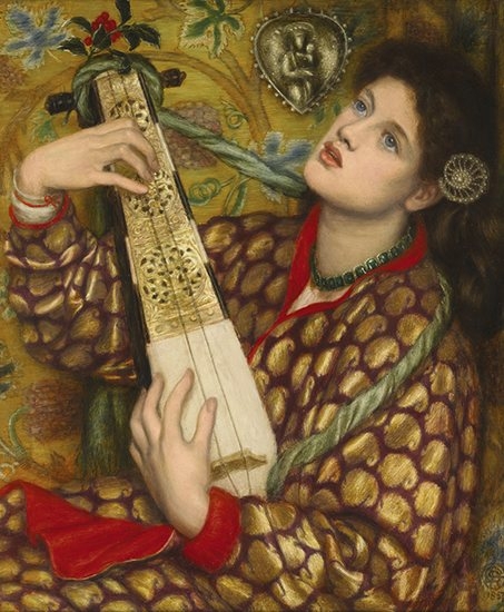 Gabriel Rossetti, A Christmas Carol,1867