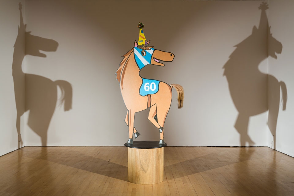 Horse Shadow, 2010–12 (installation view, ICA, London). Photo: Mark Blower