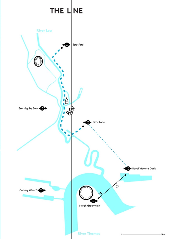 The Line, proposed new London sculpture trail, news story 4 Feb 2014