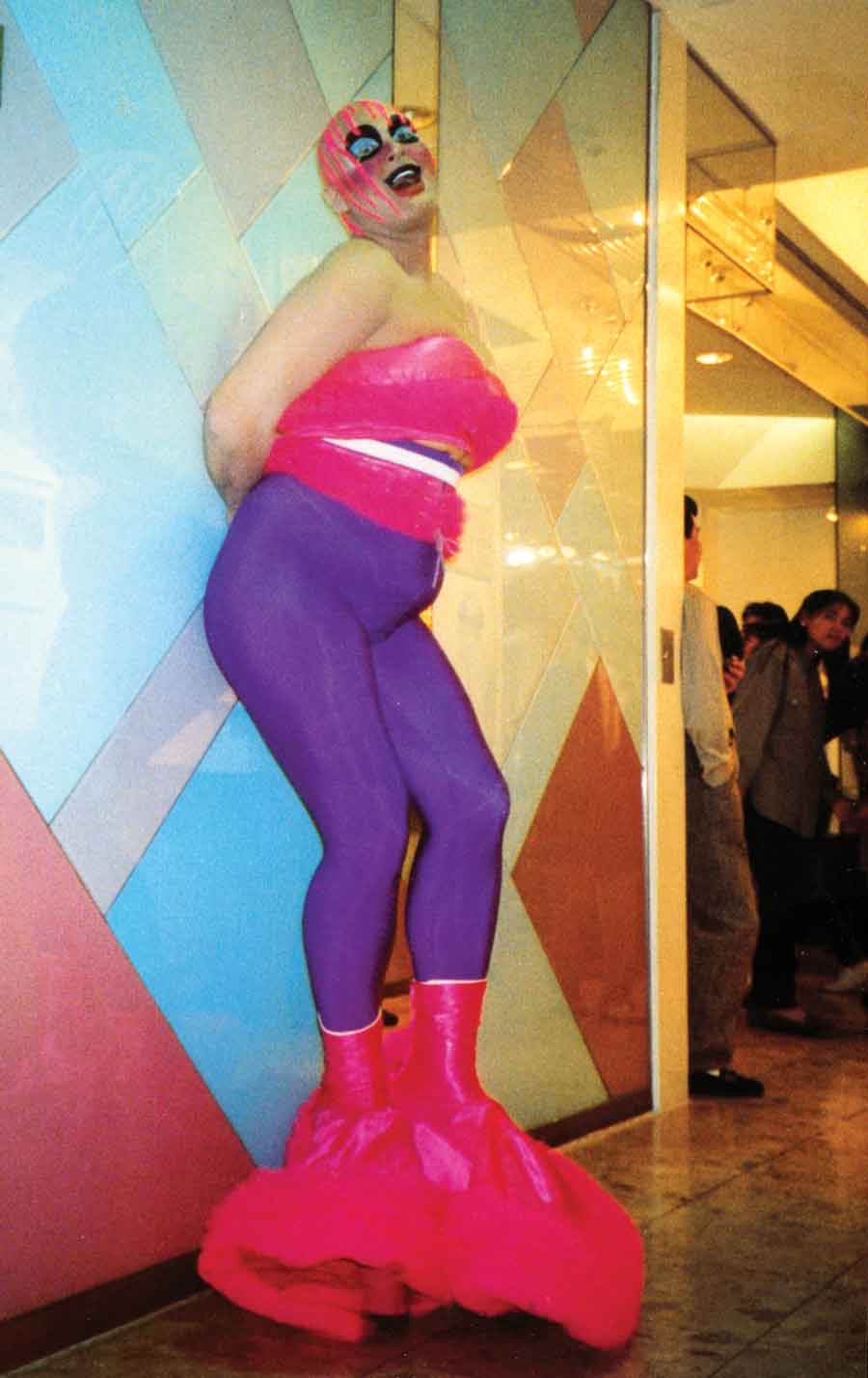 Leigh Bowery at Parco department store 1988 from March 2014 Opinion Hettie Judah The spectre of art