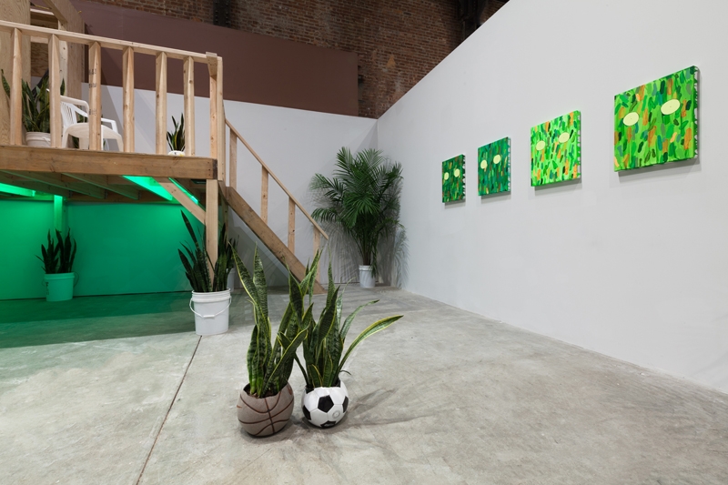 Radamés ‘Juni’ Figueroa installation view from Nwesletter 45