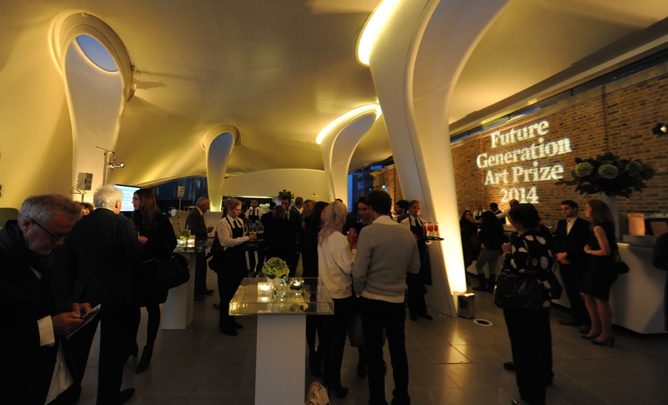 Future Generation Art Prize 2014, launch at Serpentine Gallery