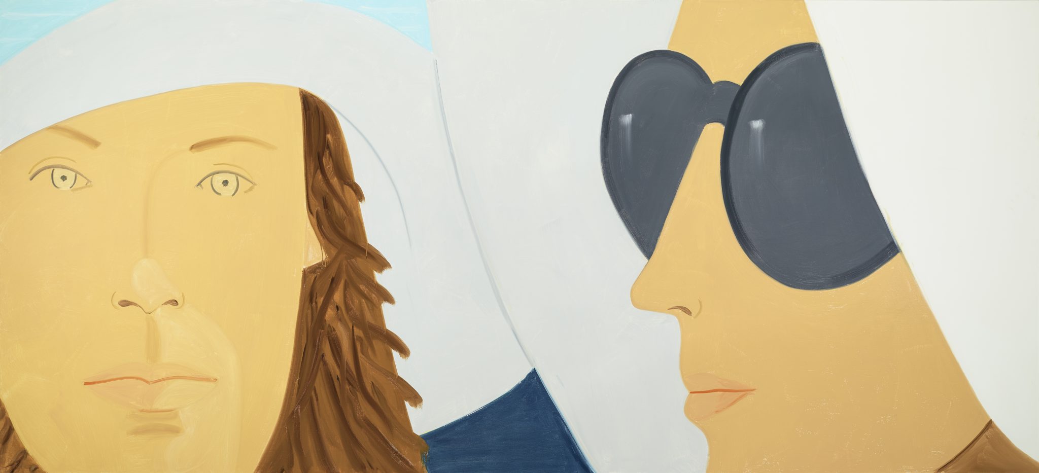 Alex Katz Katherine and Elizabeth 2012 