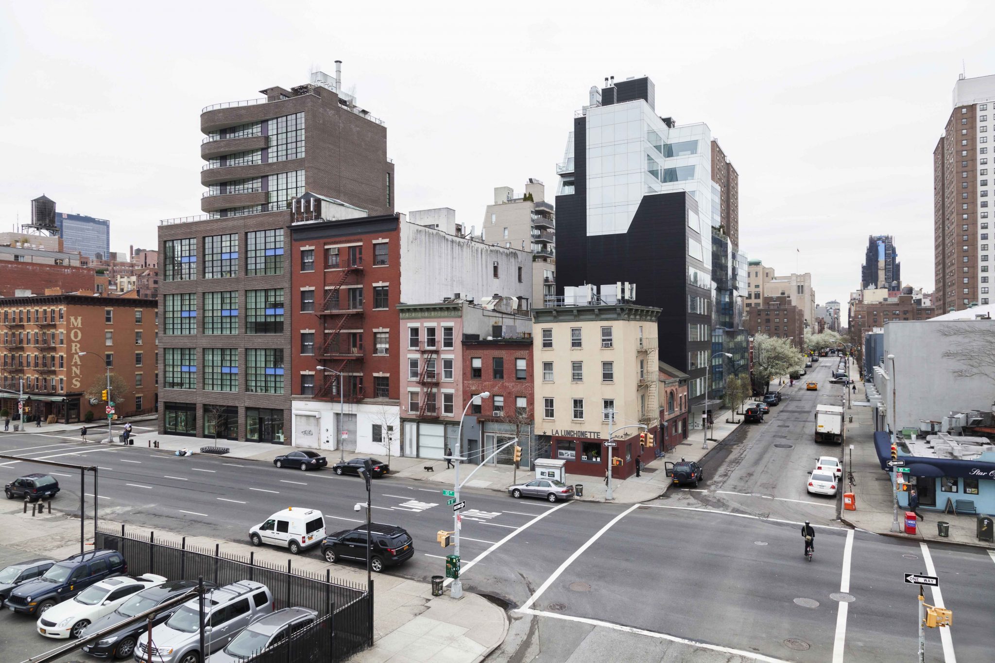 intersection of West 18th St. and Tenth Avenue Photo:Frances F. Denny