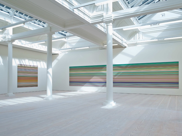 Gerhard Richter installation view, Marian Goodman, from Preview Frieze Week 2014