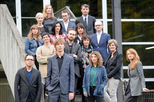 Documenta 14 team with Adam Szymczyk (front, second left), news 7 Oct 2014