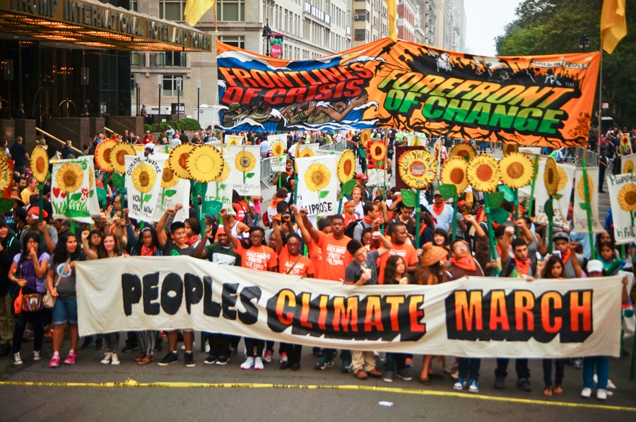 Peoples Climate March, from Nov 2014 Opinion Jonathan TD Neil