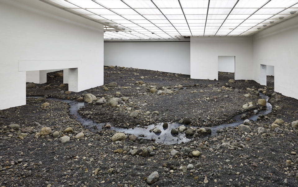 Olafur Eliasson, Riverbed, from Dec 2014 Feature