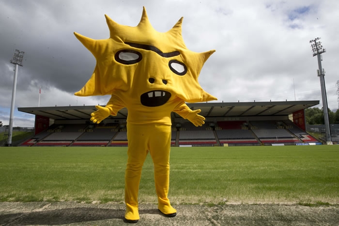 Partick Thistle’s new mascot, Kingsley