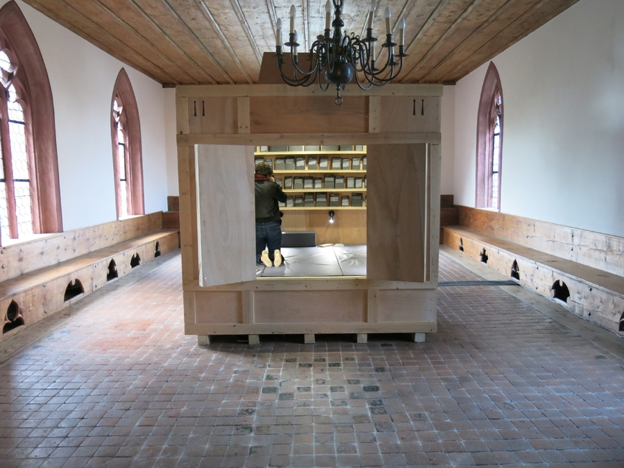 Alicia Framis, Habitación de Libros Prohibidos/Forbidden Book Room, from 2015 BAsel Slideshow - 2