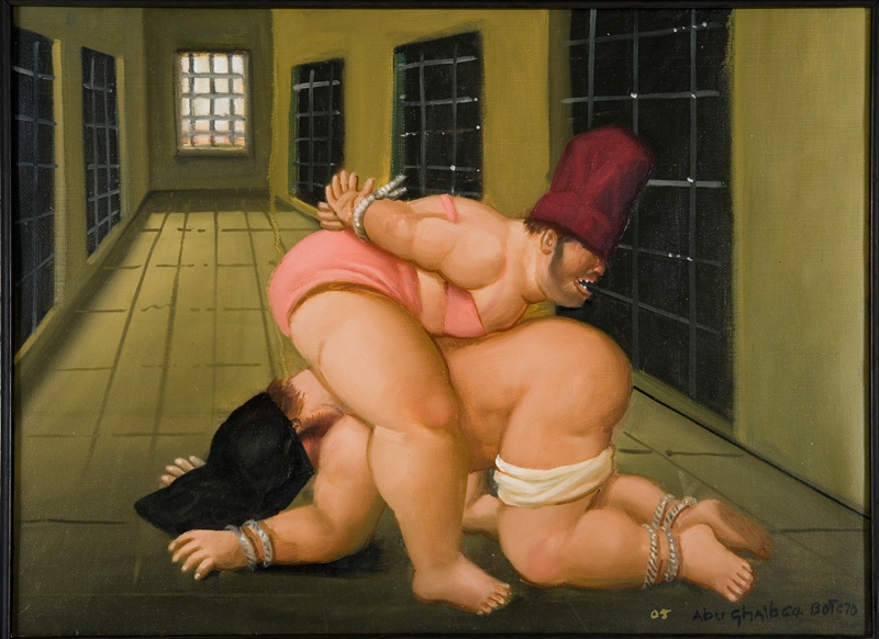 Fernando Botero, Abu Ghraib 64, from April 2015 Opinion Ospina