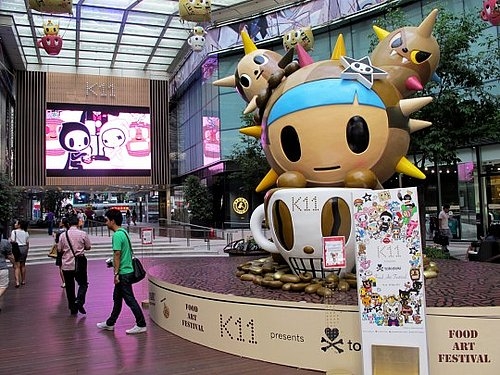 tokidoki brand collaboration with K11 Hong Kong, 2011