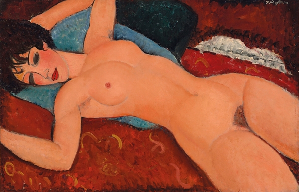 Amedeo Modigliani, Nu couché, from Dec 2015 opinion JJ