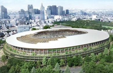 Kengo Kuma, design for 2020 Tokyo Olympic Stadium, News 19 Jan 2015