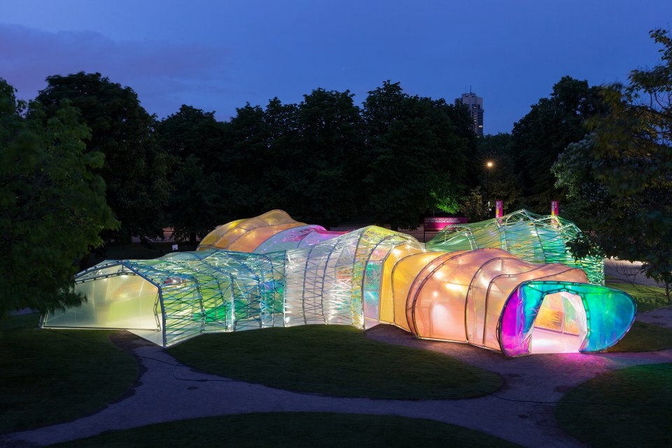 2015 Serpentine Pavilion, design by SelgasCano