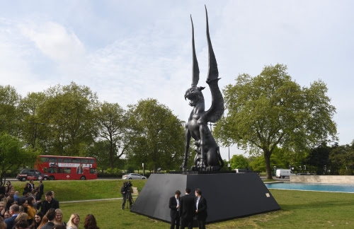 Dashi Namdakov's She Guardian (2012), unveiled in 2015 in Marble Arch