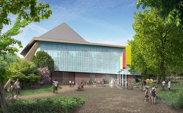 Rendering of the new Design Museum