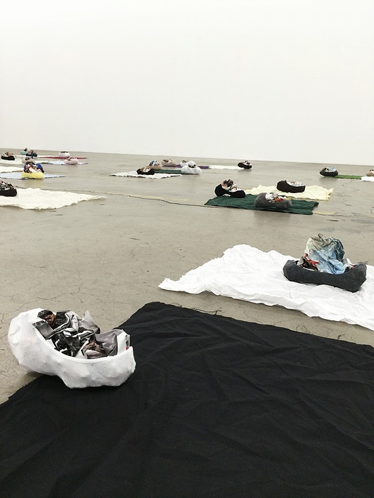 Chen Sung-Chih, Another Place Series – Sailing, 2014, mixed media installation, dimensions variable