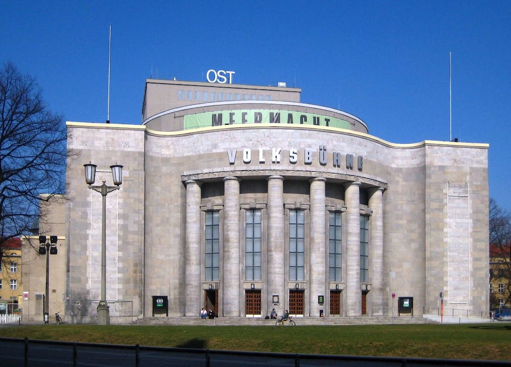 Volksbühne, Berlin. Courtesy Wikimedia Commons. News 21 June 2016