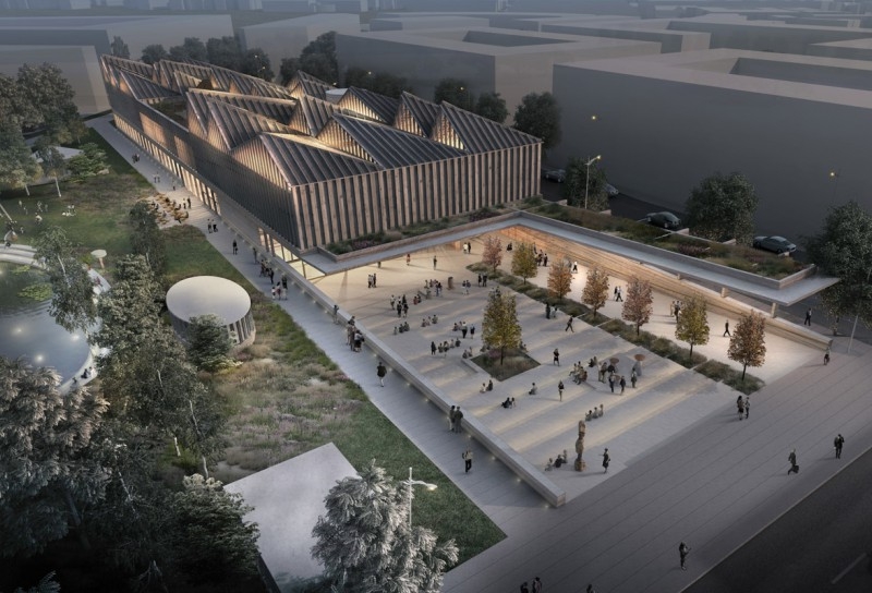 Render of Latvian Museum of Contemporary Art by Adjaye Associates. News 21 June 2016