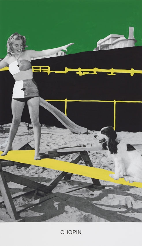 John Baldessari, Chopin, 2015. Previews Summer 2016