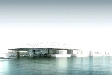 Render of Louvre Abu Dhabi, set to complete in December 2016. News 6 July 2016