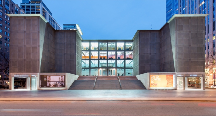 MCA Building exterior at night, news 29 Nov 2016