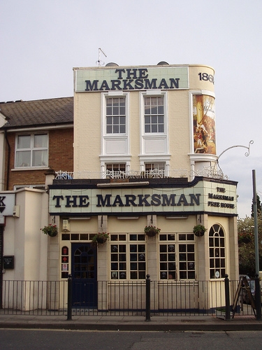 The Marksman, Hackney Road, from A Curator Writes 10