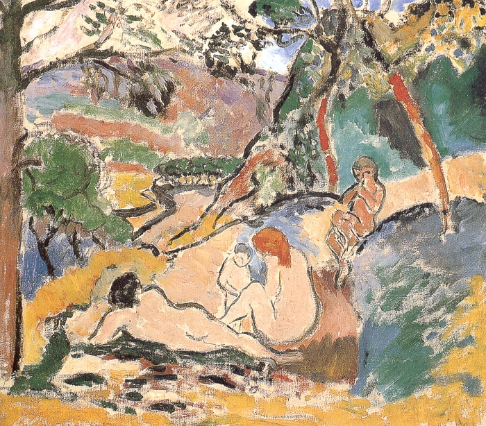 Henri Matisse, Pastoral, 1905, oil, 55 x 46 cm. Musée d'Art Moderne de la Ville de Paris, Paris, France. News 22 Feb 2017