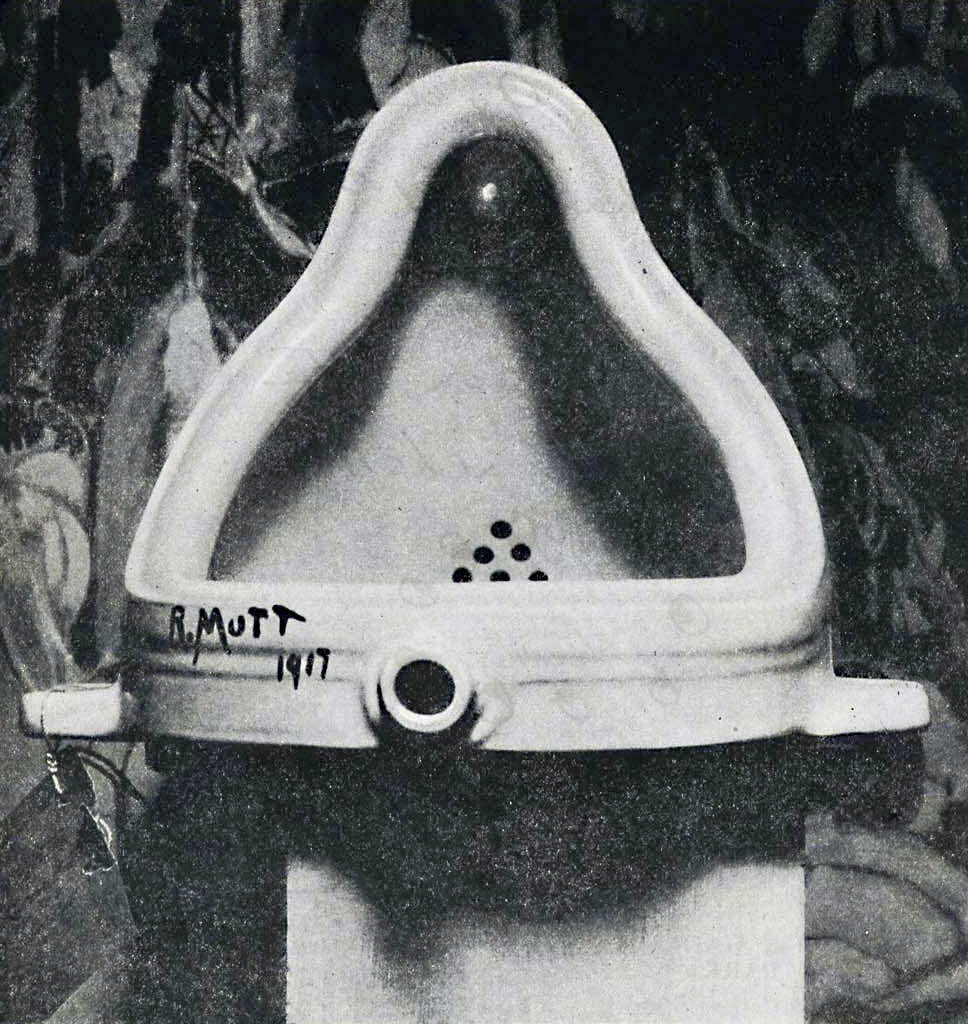 Marcel Duchamp, Fountain, 1917.