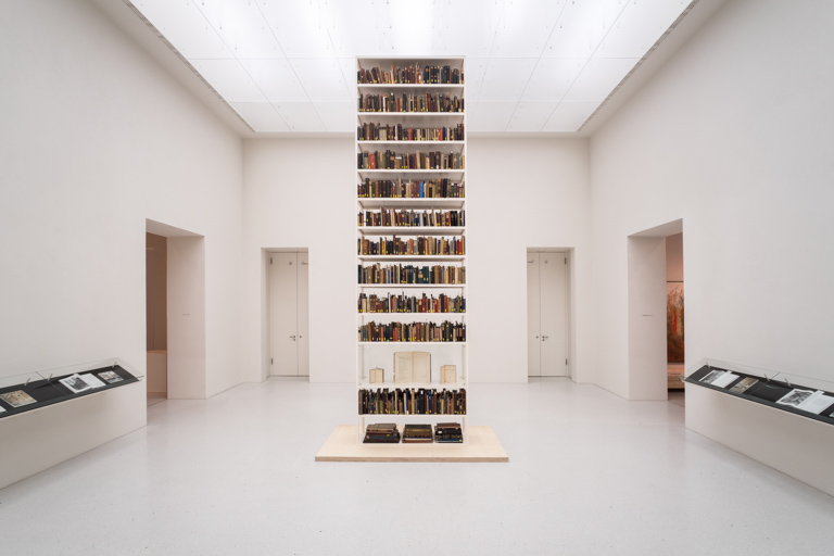 Maria Eichhorn, Unlawfully acquired books from Jewish ownership, 2017. Online review Documenta 14