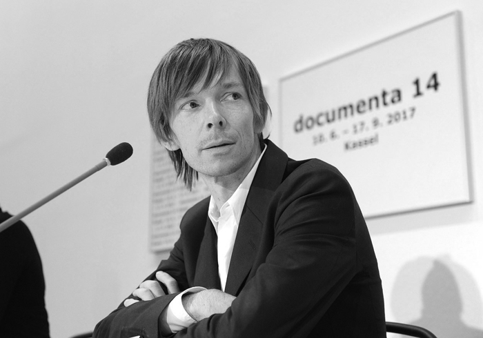 Documenta 14 director Adam Szymczyk. Image: courtesy lokalo24