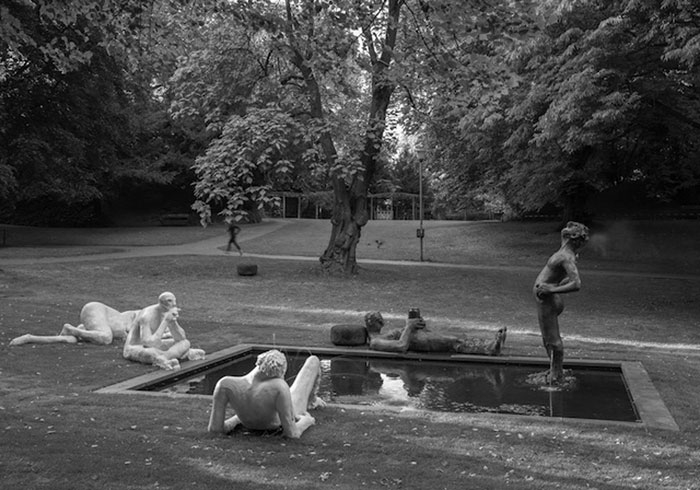 Nicole Eisenman, Sketch for a Fountain, © Skulptur Projekte 2017. Photo: Henning Rogge