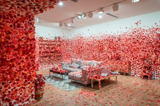 Yayoi Kusama, Flower Obsession, 2017. ARA Spring 2018 Review