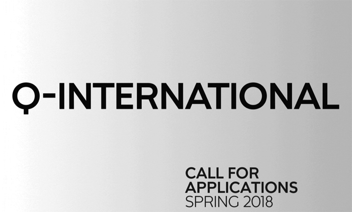 Q-International Open Call 2018