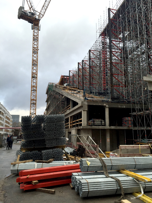 Future Axel Springer HQ, from AR March 2018 UTPS Berlin John Quin