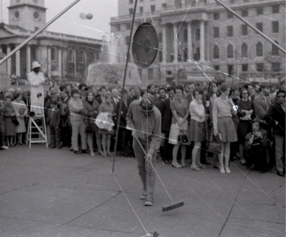 Stuart Brisley, Pigeon Challenge, 1968. AR May 2018 Feature